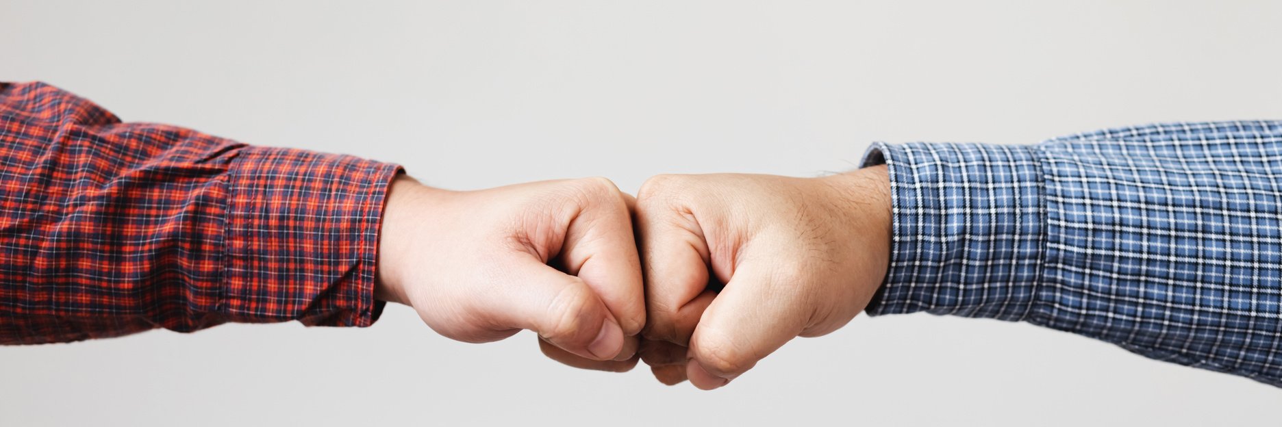 Hands Doing Fist Bump Gesture 